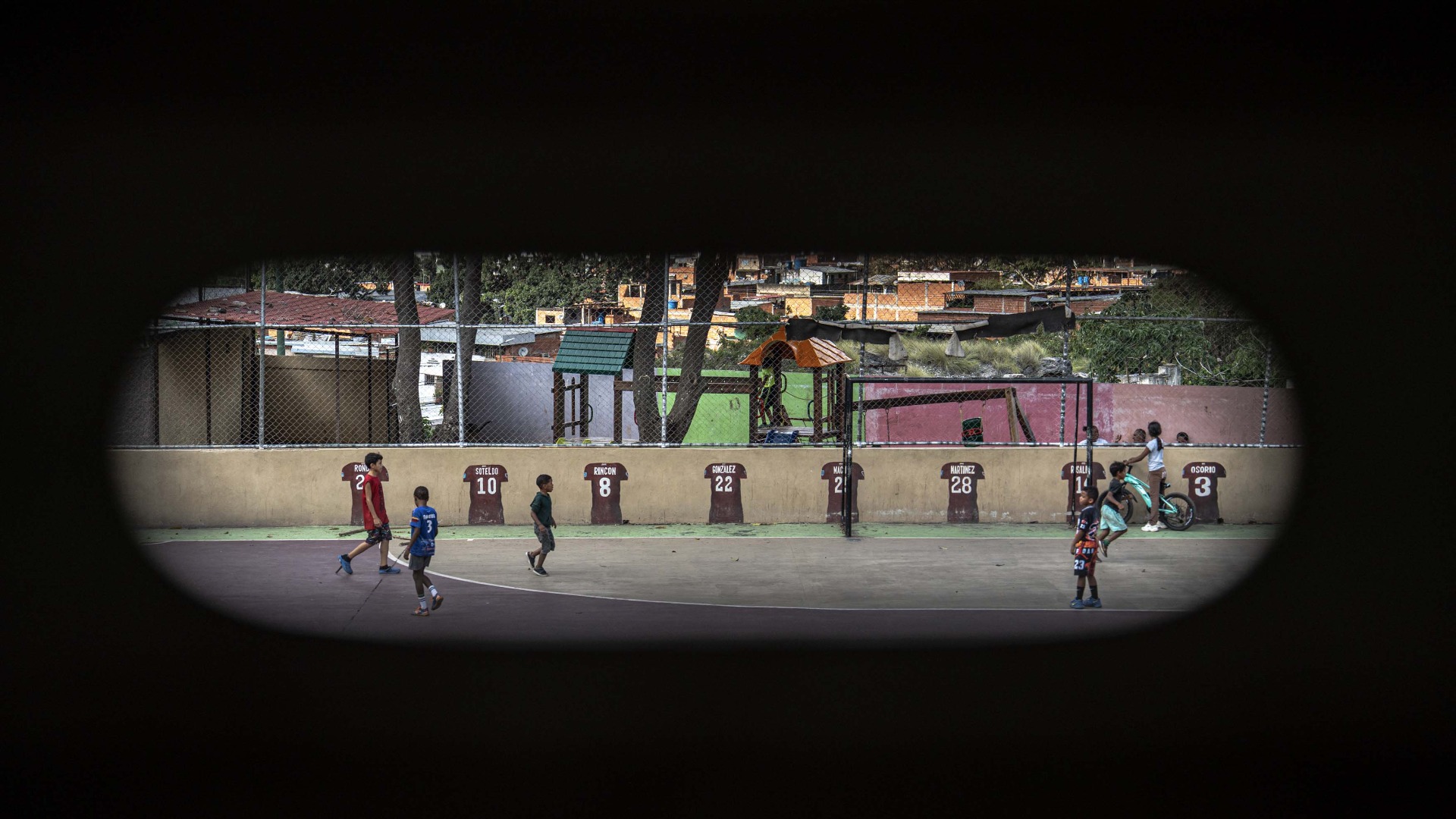 Espacio deportivo parroquia (comuna) La Vega. 