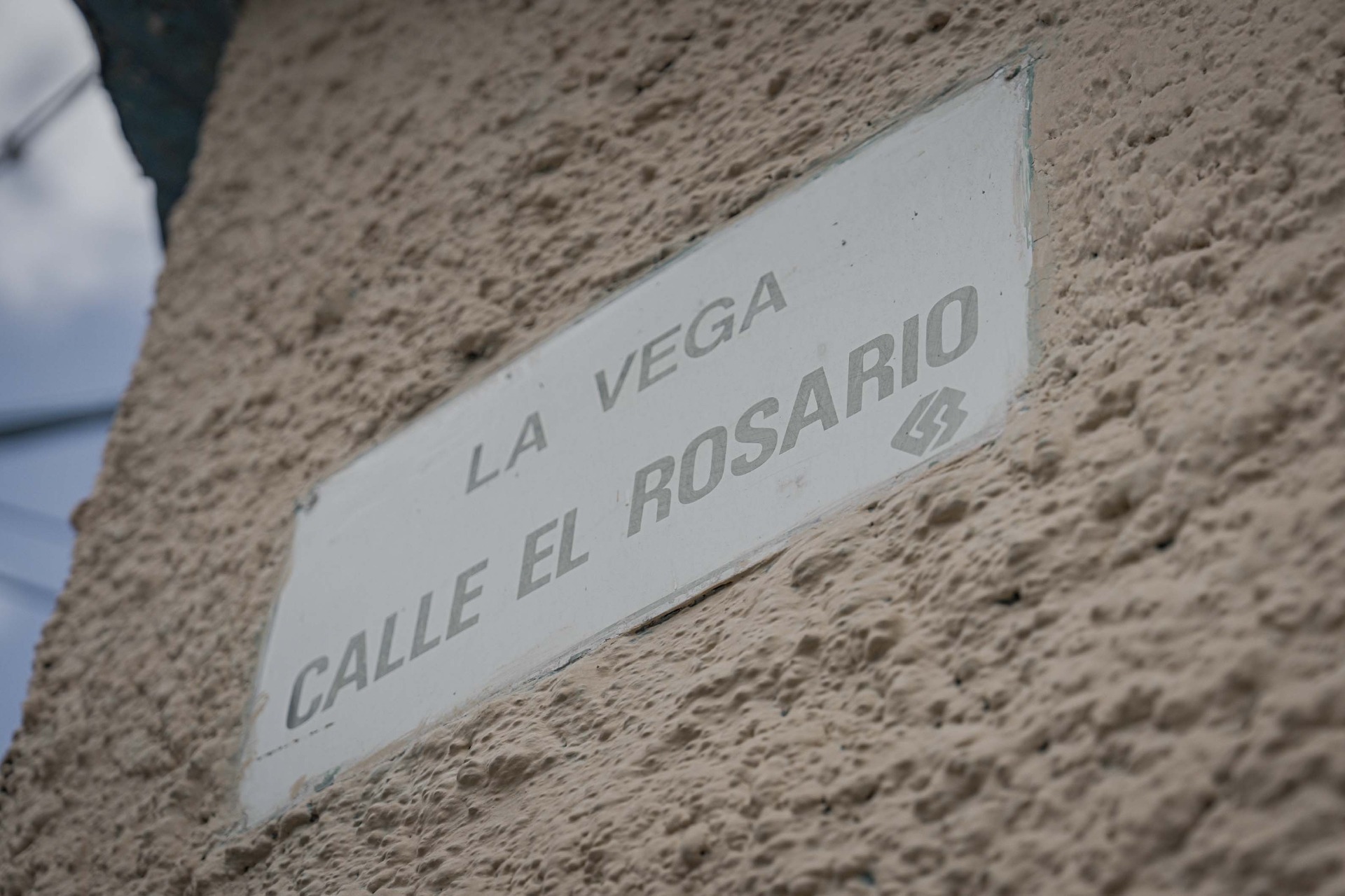 Señalética calle El Rosario. Foto: Fernando Mercado
