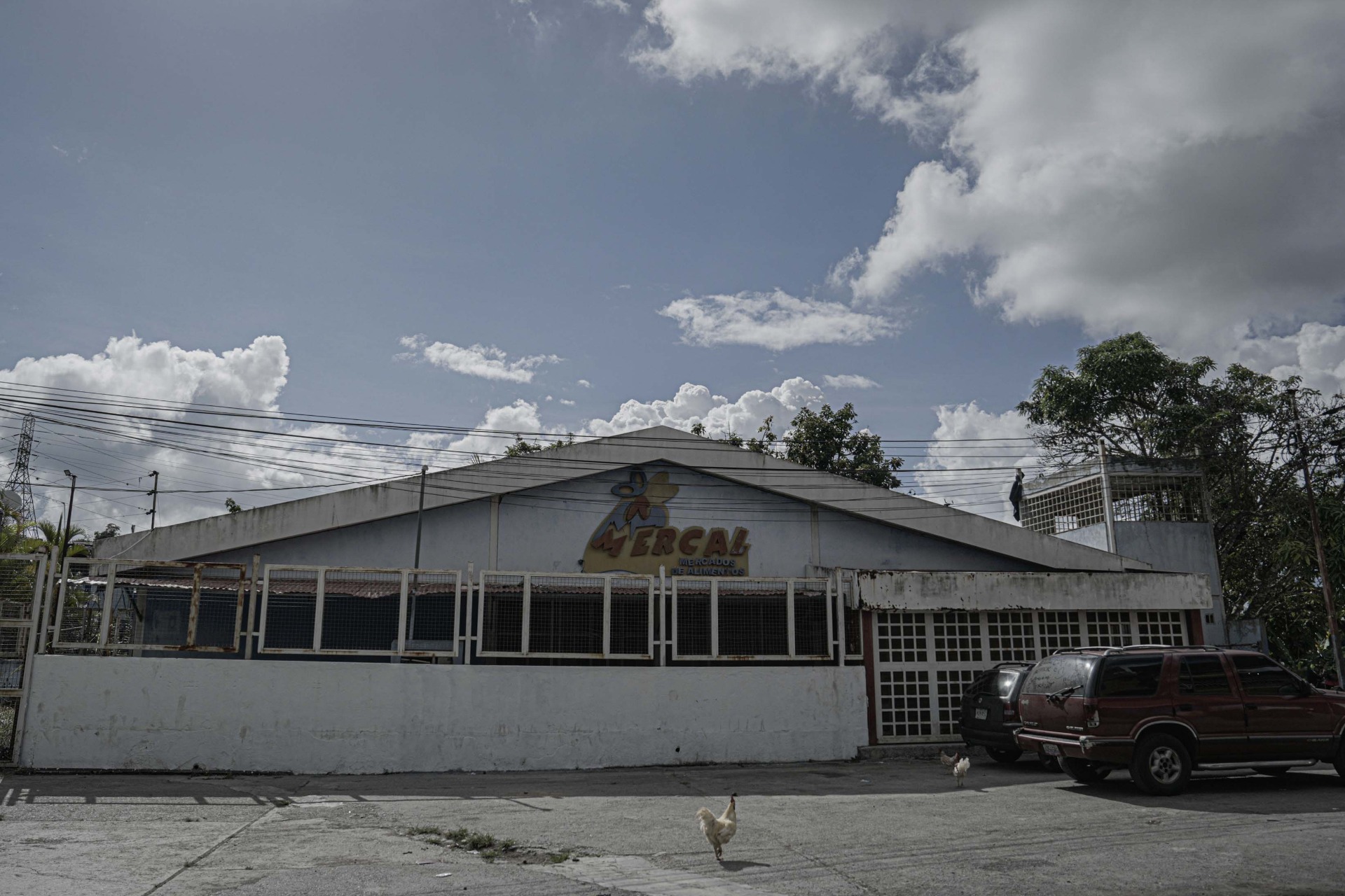 Supermercado Estatal Mercal. Donde se repartían alimentos durante el bloqueo. Foto: Fernando Mercado