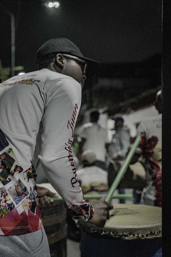 Tambores de San Juan en el barrio de La Vega, Caracas, Venezuela