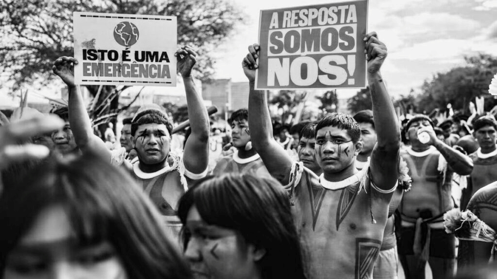 Brasilia, acampe de pueblos indígenas (Gentileza PRB)