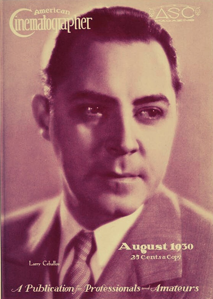 Larry Ceballos en 1930