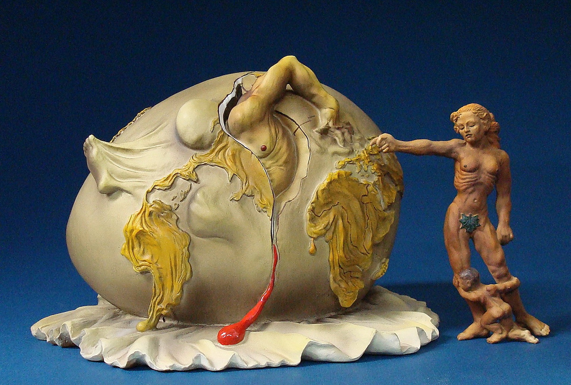 El niño geopolítico observando el nacimiento del Hombre Nuevo - Salvador Dalí